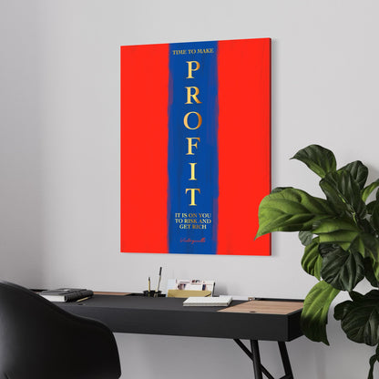 Profit Premium Leinwand